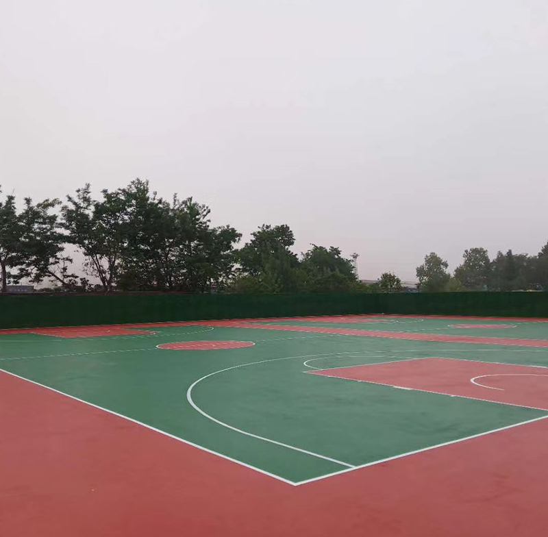 绍兴硅PU篮球场